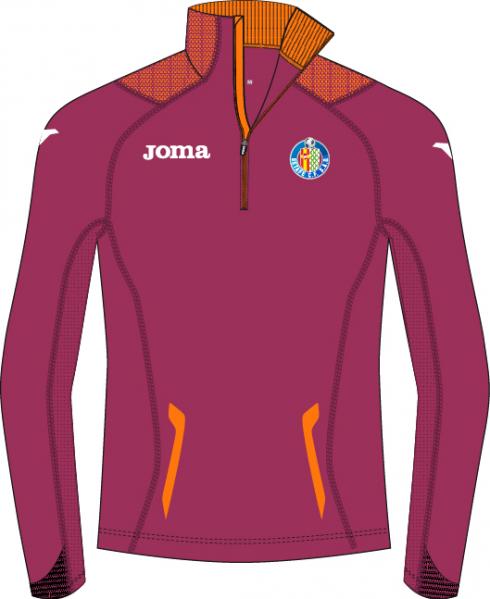 GETAFE TRAINING SWEATSHIRT BURGUNDY 