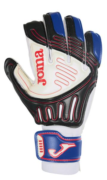 GLOVES GOALKEEPER THUNDERBOLT WHITE BLACK