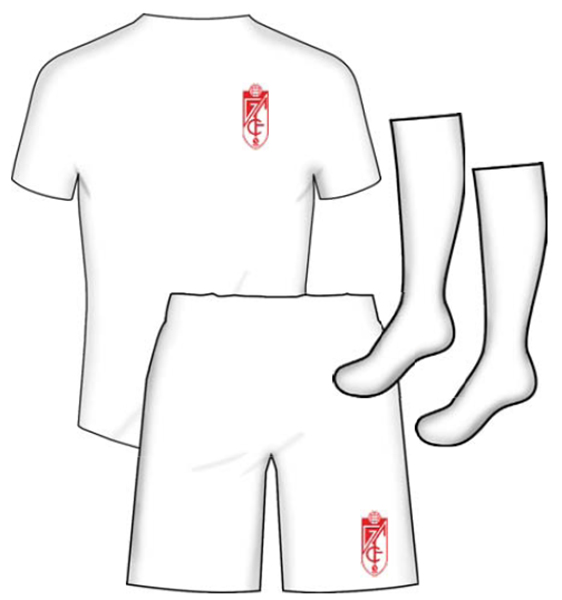 HOME MINIKIT GRANADA CF RED-WHITE S/S