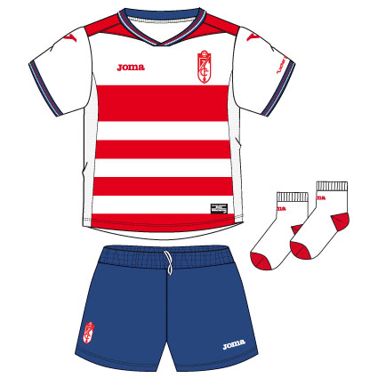 1ST MINIKIT GRANADA RED-WHITE S/S