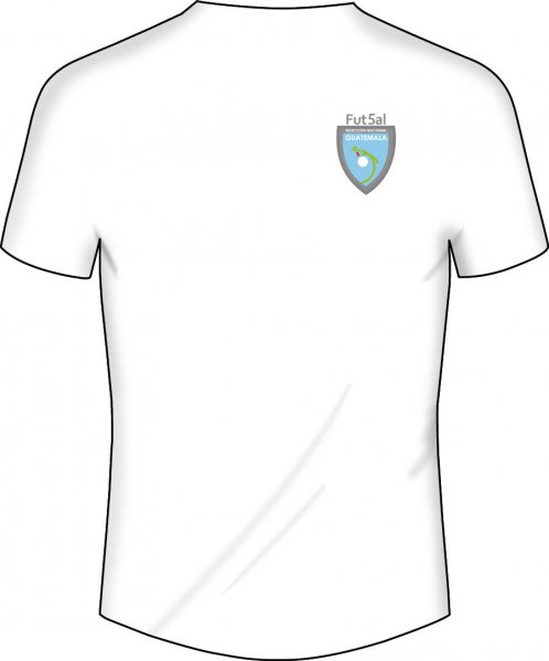 HOME T-SHIRT S.N. GUATEMALA WHITE-SKY BLUE S/S