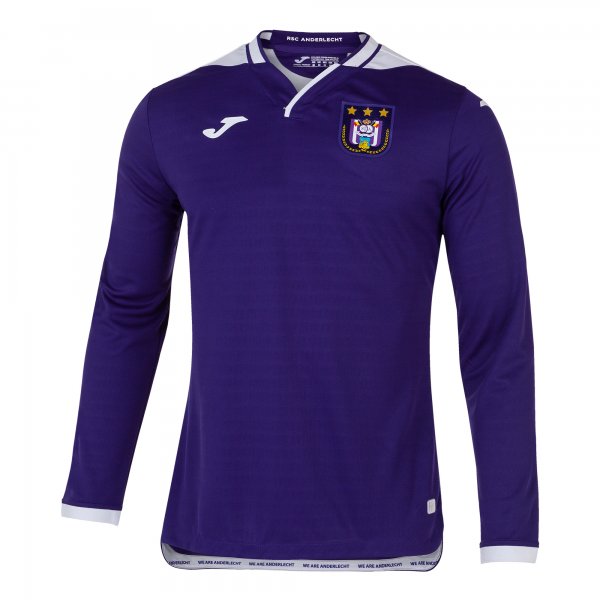 1ST T-SHIRT ANDERLECHT PURPLE L/S
