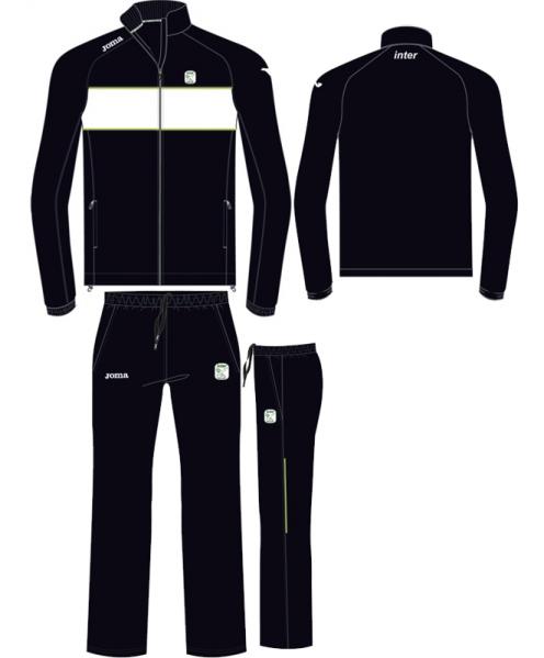 INTER MOVISTAR BLACK-WHITE TRACKSUIT