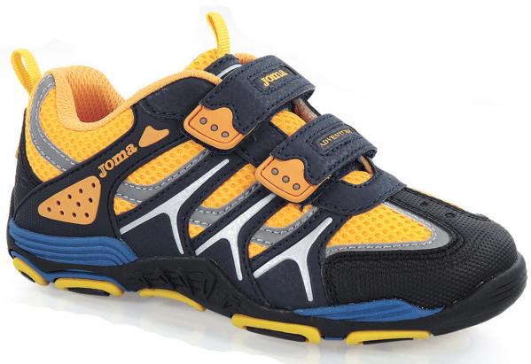 CASUAL FLIPPER JUNIOR NAVY ORANGE