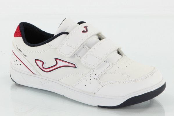 J.OLIMPICO JR 403 VELCRO WHITE-NAVY
