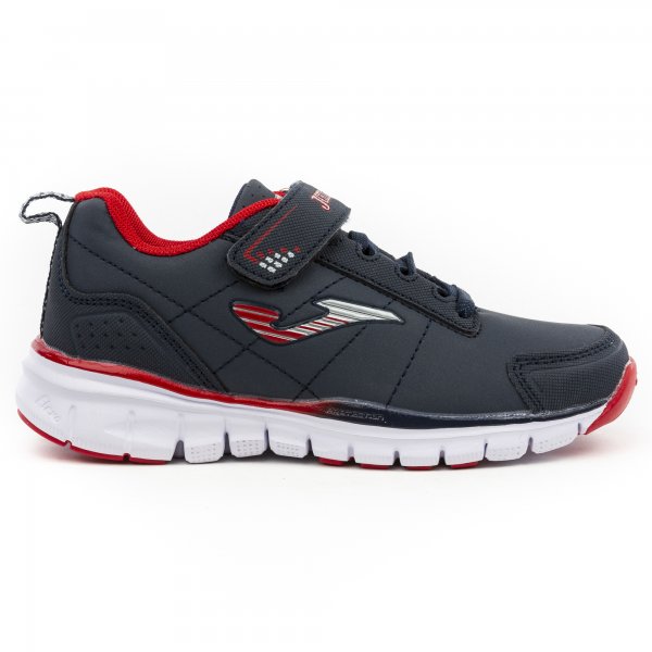 J.TEMPO JR 903 NAVY-RED VELCRO
