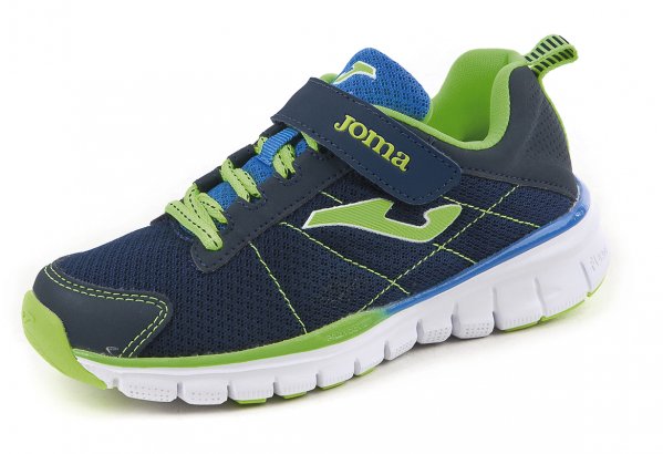 J.TEMPO JR 703 NAVY-FLUOR VELCRO