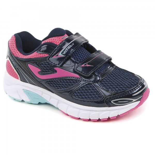 J.VITALY JR 823 NAVY-PINK VELCRO