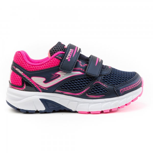 J.VITALY JR 2033 NAVY-FUCHSIA VELCRO