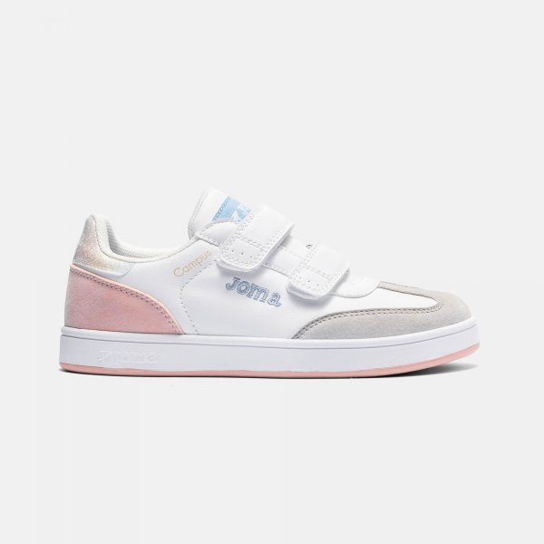 CAMPUS JR 2607 WHITE PINK