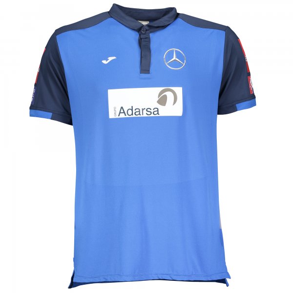 POLO JUANI MIERES ROYAL M/C -POLYESTER-