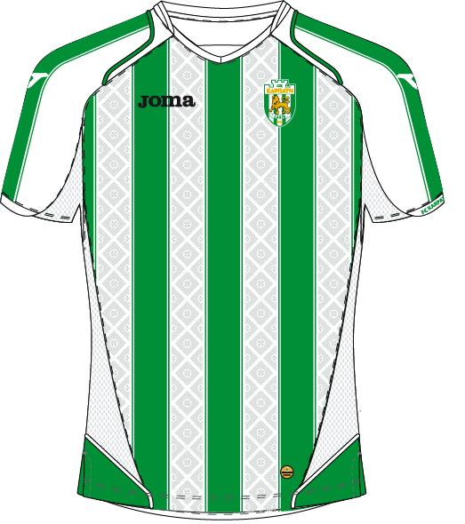 KARPATY GREEN-WHITE HOME S/S T-SHIRT