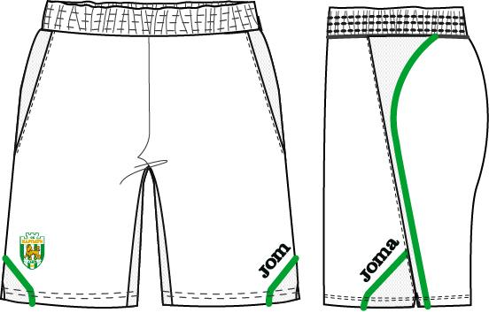 KARPATY WHITE HOME SHORTS