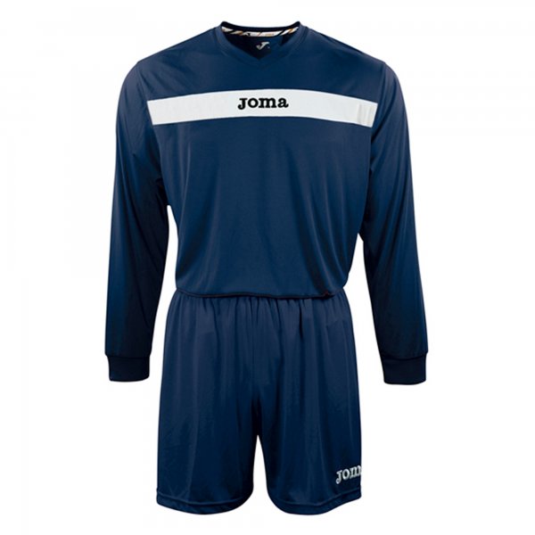 ACADEMY L/S SET (SHIRT+SHORT) NAVY-WHITE