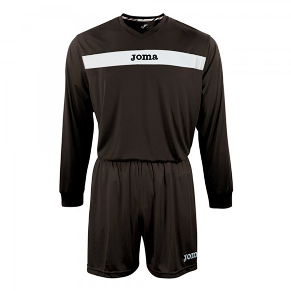 ACADEMY L/S SET (SHIRT+SHORT) BLACK-WHITE