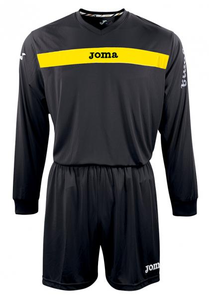 ACADEMY L/S SET (SHIRT+SHORT) BLACK-YELLOW