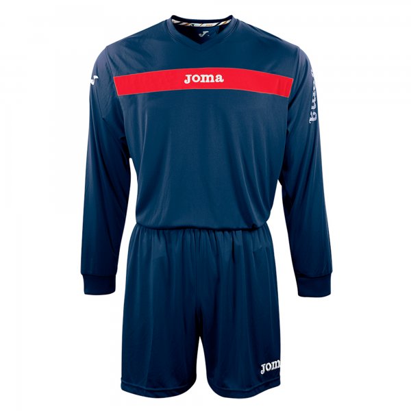 ACADEMY L/S SET (SHIRT+SHORT) NAVY-RED
