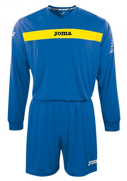 ACADEMY L/S SET (SHIRT+SHORT) ROYAL-YELLOW