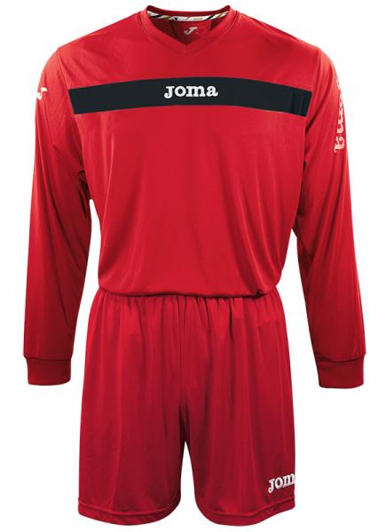 ACADEMY RED-BLACK L/S PACK-5