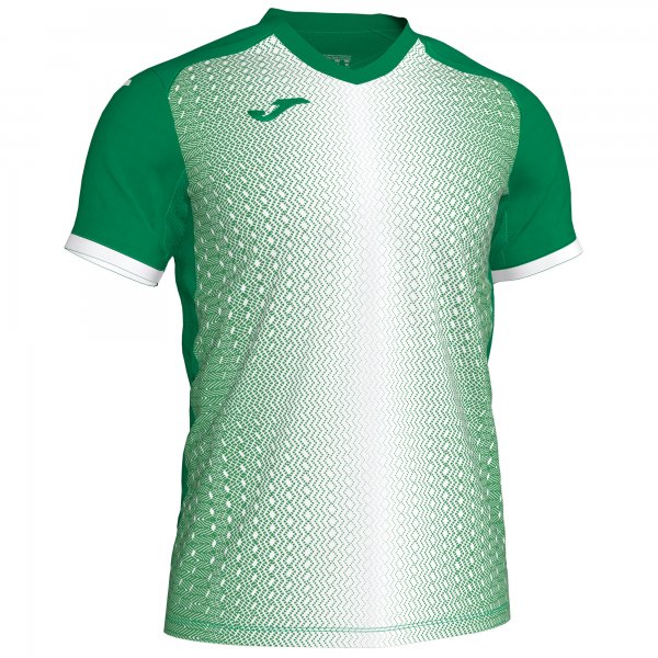 MARCO CECCHINATO T-SHIRT GREEN-WHITE S/S