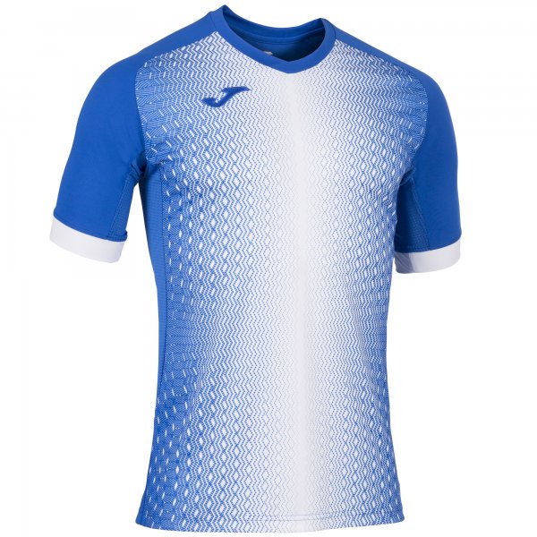 MARCO CECCHINATO T-SHIRT ROYAL-WHITE S/S