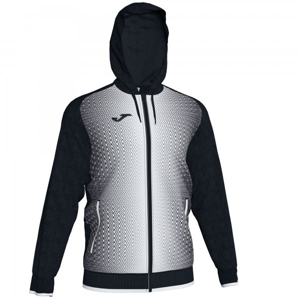 JACKET HOODED MARCO CECCHINATO BLACK-WHITE
