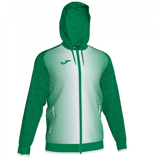 JACKET HOODED MARCO CECCHINATO GREEN-WHITE
