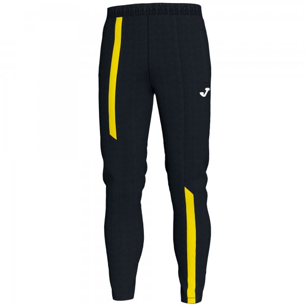 LONG PANT MARCO CECCHINATO DARK BLACK-YELLOW