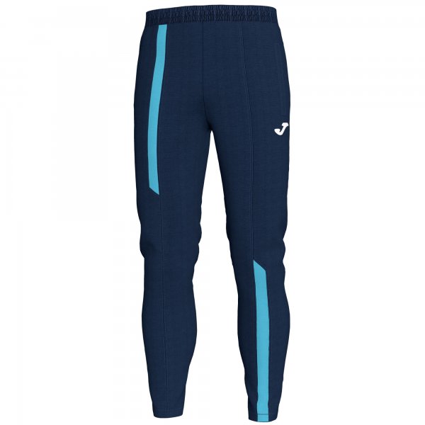 LONG PANT MARCO CECCHINATO DARK NAVY-FLUOR TURQ