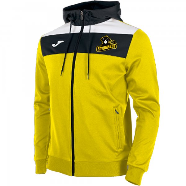 CHAQUETA eMONKEYZ AMARILLO-NEGRO