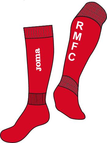 MURCIA HOME RED FOOTBALL SOCKS