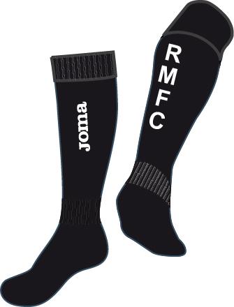 MURCIA AWAY BLACK FOOTBALL SOCKS