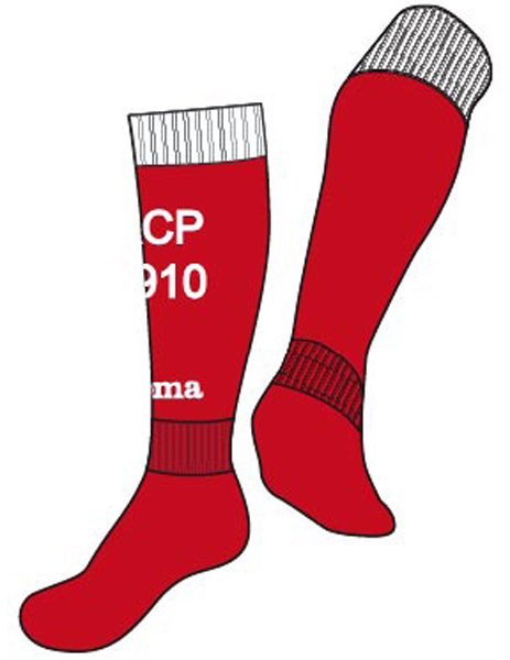 PADOVA ALTERNATIVE RED GAME SOCKS