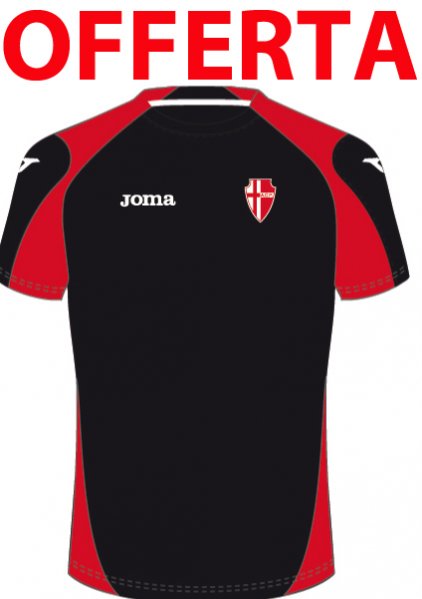 PADOVA TRAINING SHIRT S/S BALCK
