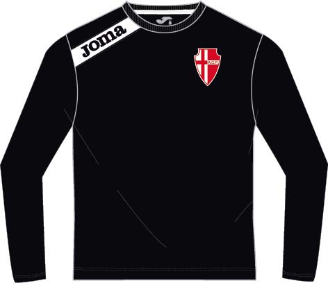 PADOVA TRAINING SHIRT L/S BLACK