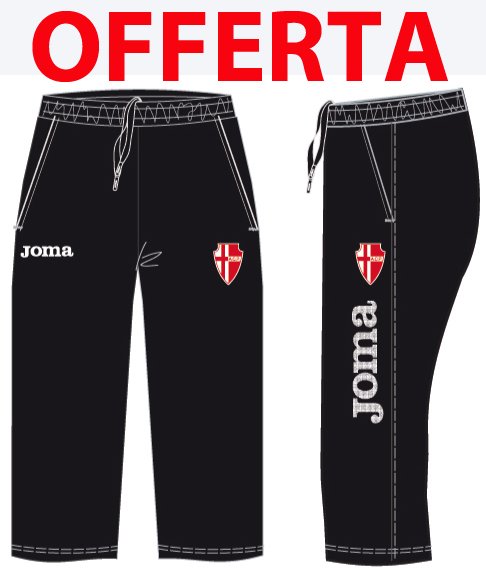 PADOVA TRAINING PIRATE PANT BLACK