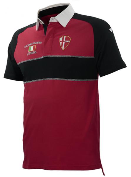 AC PADOVA BLACK-RED S/S POLO