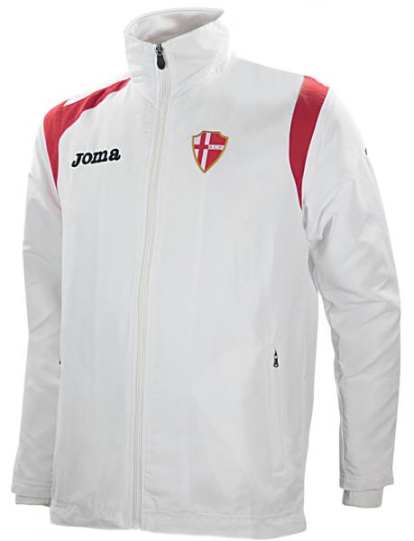 AC PADOVA WHITE-RED MICROF. TRACKSUIT TOP