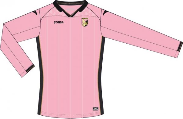 HOME T-SHIRT PALERMO PINK-BLACK L/S