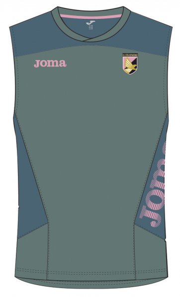 T-SHIRT TRAINING PALERMO GREEN SLEEVELESS
