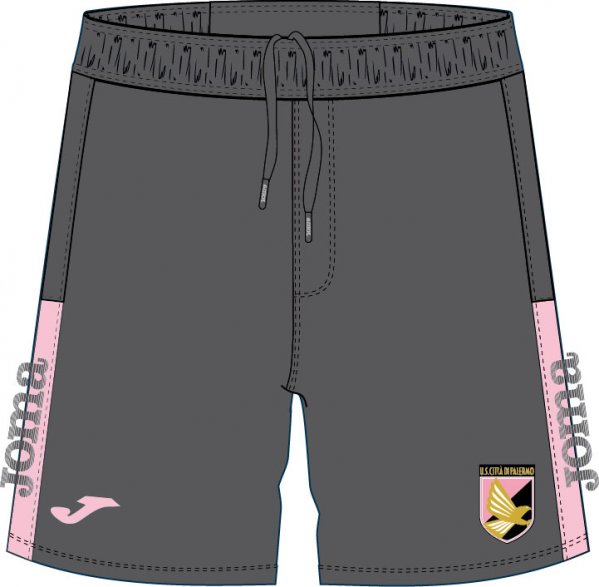 TRAINING SHORT PALERMO GREY NO POCKETS