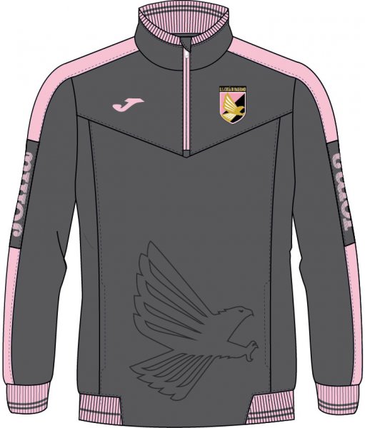 TRAINING SWEATSHIRT PALERMO GREY HALF ZIPPER