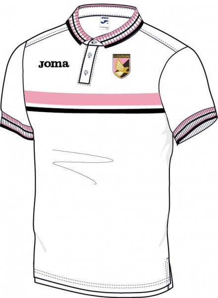 POLO CASUAL PALERMO WHITE-PINK S/S