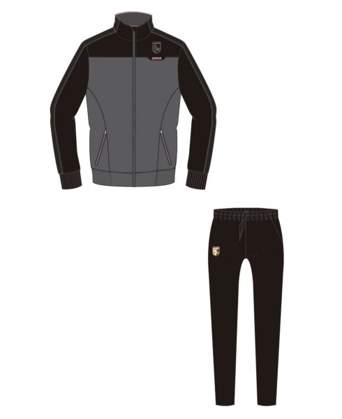 TRACKSUIT COTTON HOTEL PALERMO GREY-BLACK