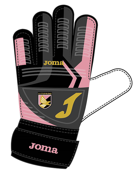 PALERMO GOALKEEPER GLOVES BLACK-PINK