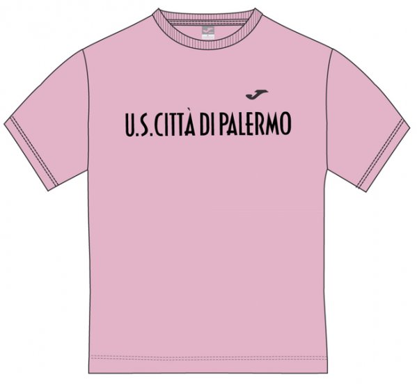 T-SHIRT SPORTWEAR PALERMO PINK-BLACK S/S