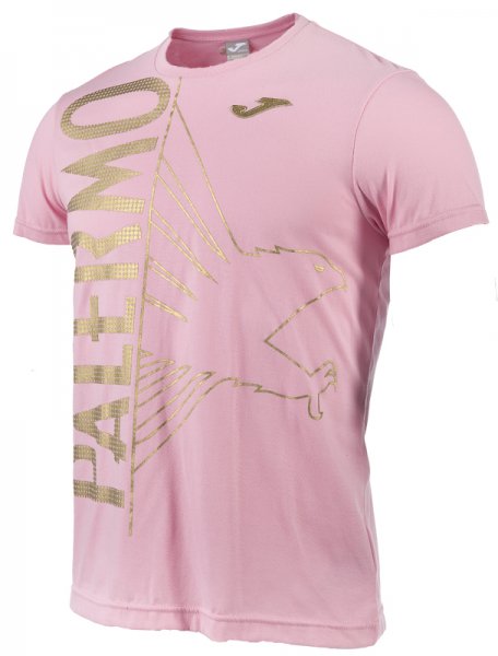 T-SHIRT SPORTWEAR PALERMO PINK-GOLD S/S