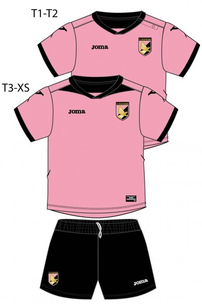 MINISET PALERMO SHOP PINK-BLACK S/S