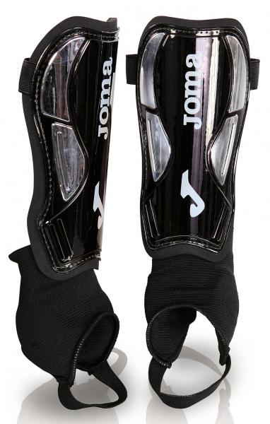 PLAY 12 RIGID+ANKLE SHINGUARD BLACK-GREY