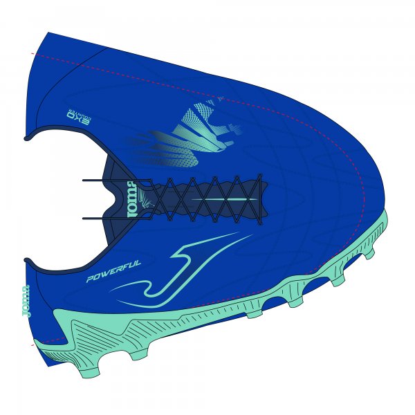 POWERFULL 2604 ROYAL BLUE FIRM GROUND